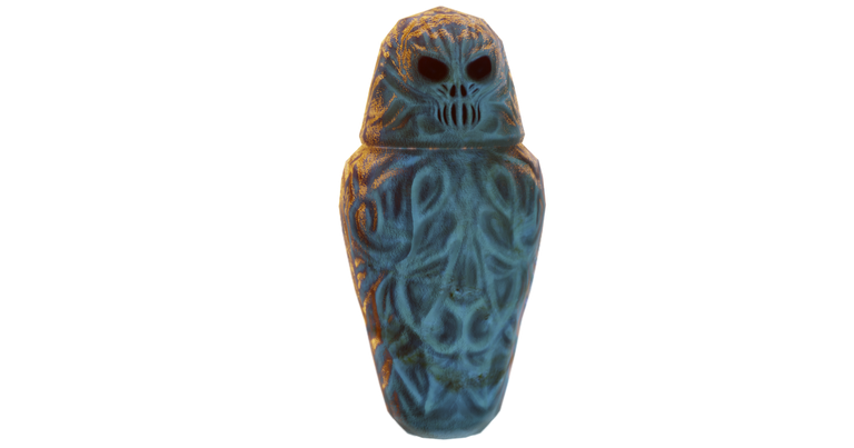 Ancient Canopic Jar